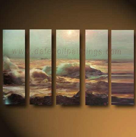 Dafen Oil Painting on canvas seascape painting -set630